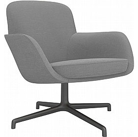 Toro Low Back 4 Star Swivel Lounge and Breakout Chairs - Office Furniture