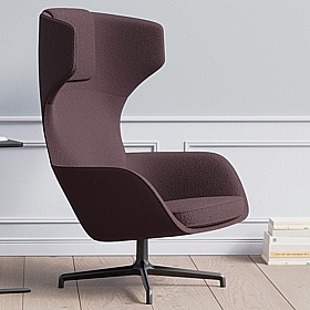 Toro High Back 4 Star Swivel Lounge and Breakout Chairs