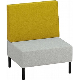 Open Modular Reception and Breakout Low Back Chairs - Office Furniture
