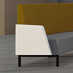 Open Modular Reception and Breakout Low Back Chairs - Office Furniture