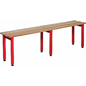 Vault Bench Germ Guard Single Sided Changing and Cloakroom Bench Seats - Lockers & Cloakroom