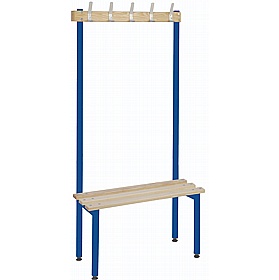 Vault Bench Germ Guard Single Sided Cloakroom Benches