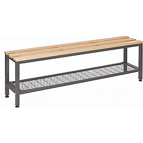 Vault Premium Bench Germ Guard Single Sided Changing and Cloakroom Bench Seats