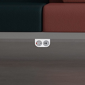 Pontoon Modular Reception and Breakout Frames - Office Furniture