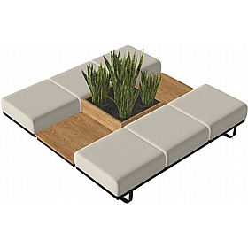 Pontoon Modular Reception and Breakout Components - Office Furniture