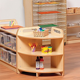 Creativity Zone 90 Degree Tall Storage Unit