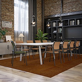 Linnea D-End A-Frame Boardroom and Conference Tables - Office Furniture