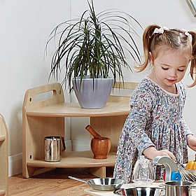 Cosy Reading Zone 90 Degree Low Level Storage Unit