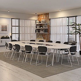Callisto Oval Segué Boardroom and Conference Tables