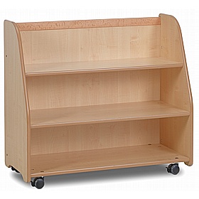 Role Play Zone Mobile Bookcase with Mirror Back - Education