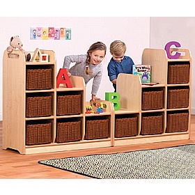 Tidy Tots Nursery Stepped Storage Unit - Education