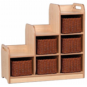 Tidy Tots Nursery Stepped Storage Unit - Education