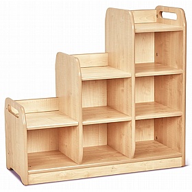 Tidy Tots Nursery Stepped Storage Unit - Education
