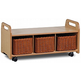 Tidy Tots Nursery Mobile Low Level Storage Unit - Education