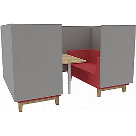 Fence II Breakout and Meeting Booths - Office Furniture
