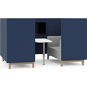 Fence II Breakout and Meeting Booths - Office Furniture
