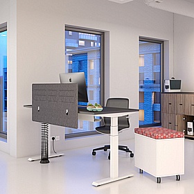 Progress Plus Electric Height Adjustable Rectangular Office Desks - Office Furniture