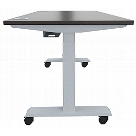 Progress Plus Electric Height Adjustable Mobile Rectangular Office Desks - Office Furniture