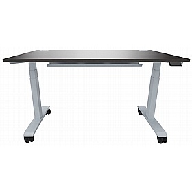 Progress Plus Electric Height Adjustable Mobile Rectangular Office Desks - Office Furniture