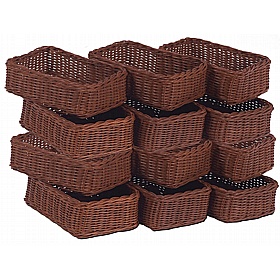 Millhouse Small Baskets - Pack of 12