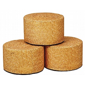Hay Bale Soft Round Seat Cushions