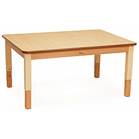 Teeny Tots Height Adjustable Rectangular Tables