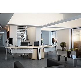 Linnea A-Frame Reception Desks - Office Furniture