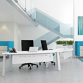 Linnea A-Frame Reception Desks - Office Furniture