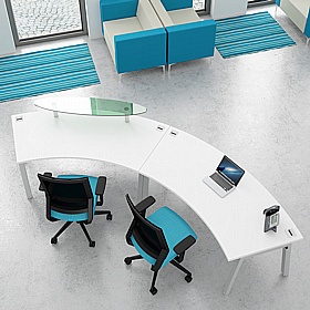 Linnea A-Frame Reception Desks - Office Furniture