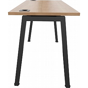 Linnea Shallow A-Frame Rectangular Starter Bench Desks - Office Furniture