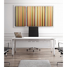 Linnea Shallow A-Frame Rectangular Starter Bench Desks - Office Furniture