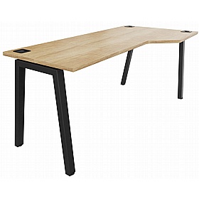 Linnea A-Frame Shallow Wave Bench Desks