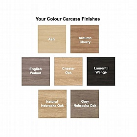 Flare 4 Door Credenza Office Storage Unit - Office Furniture