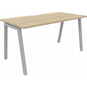 Linux II A-Frame Rectangular Bench Desks - Office Furniture