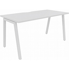 Linux II A-Frame Rectangular Bench Desks - Office Furniture