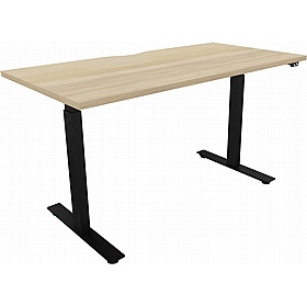 Linux II Electric Height Adjustable Office Desks - Office Furniture