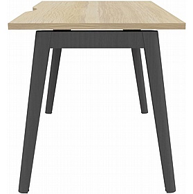 Linux II Scandi A-Frame Rectangular Bench Desks - Office Furniture