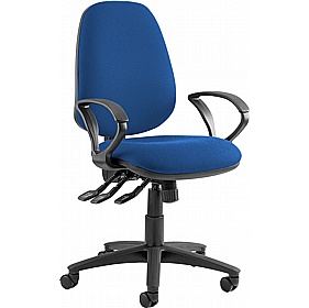 Kirby Heavy Duty 3-Lever Task Chairs - Office Furniture
