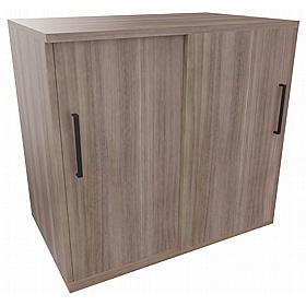 Elite Desk High Sliding Door Cupboards