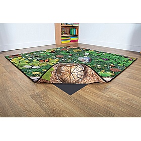 Natural World Woodland Double Sided Carpet - Education