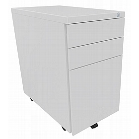 Elite Tall Narrow Under Desk Steel Mobile Pedestals - Office Furniture