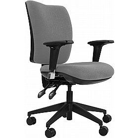 Grendon Deluxe 3-Lever Operator Chairs - Office Furniture