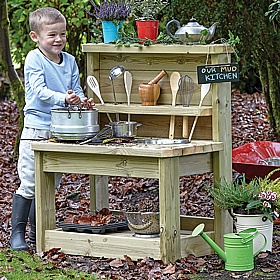 Adventure Tots Nursery Outdoor Small Mud Kitchen