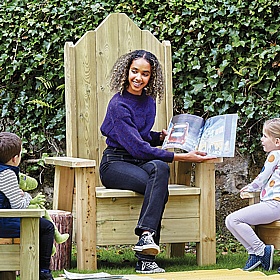 Adventure Tots Nursery Outdoor Teacher Story Telling Chair