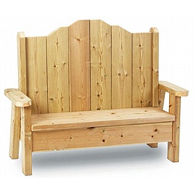 Adventure Tots Nursery Outdoor Story Telling Bench - Education