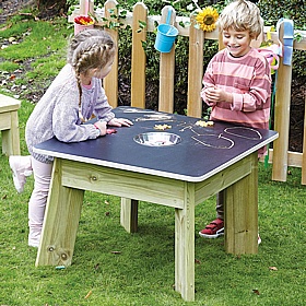 Adventure Tots Nursery Outdoor Chalkboard Table