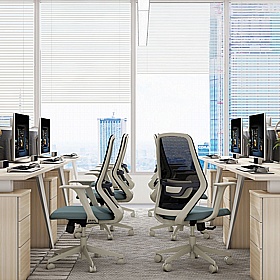 Orbit High Back Mesh Office Chairs - Office Furniture