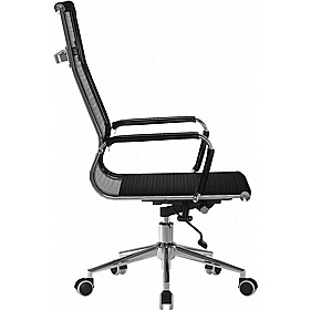 Aura Contemporary High Back Mesh Executive Office Chair - Office Furniture