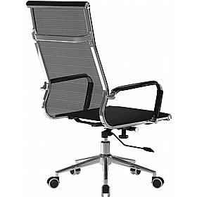 Aura Contemporary High Back Mesh Executive Office Chair - Office Furniture