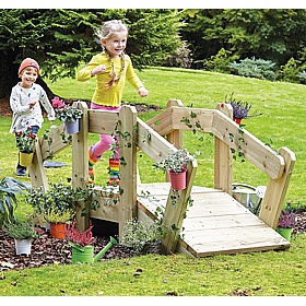 Adventure Tots Nursery Outdoor Troll Bridge